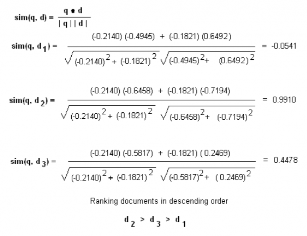 Screenshot with math formulas.