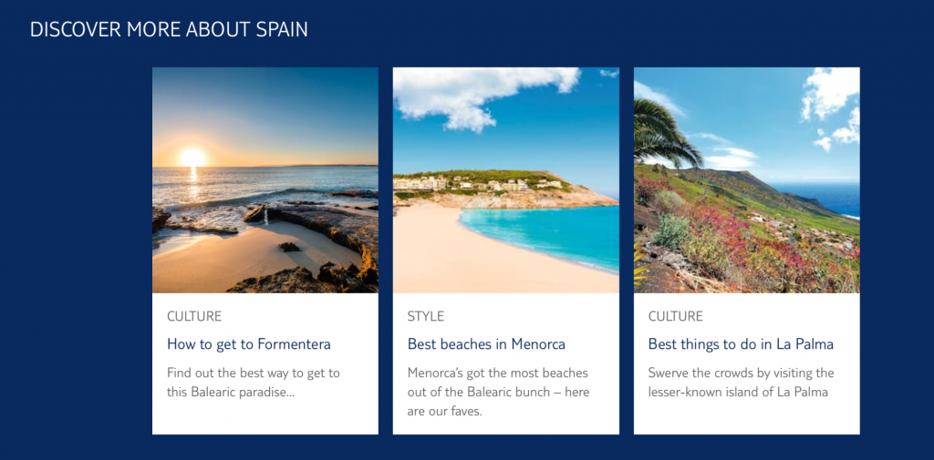 discover more about spain. 